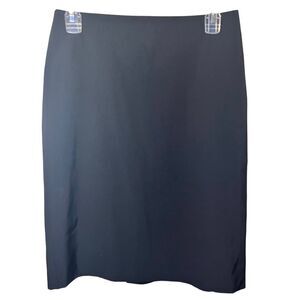 Barneys New York Classic Black Pencil Skirt Size 4
